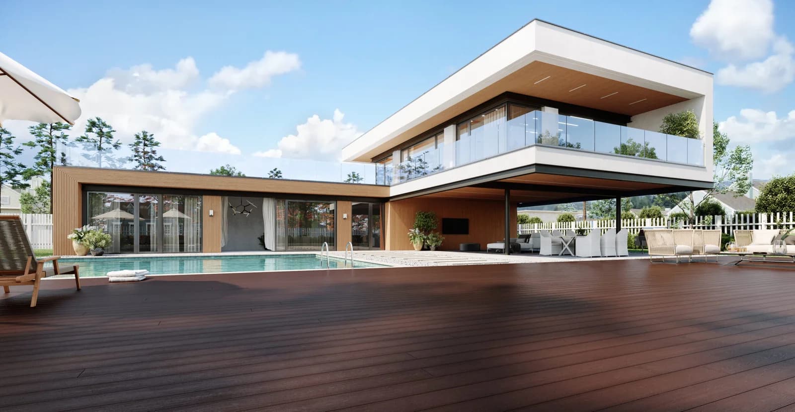 NORX composite decking and cladding website featuring custom interactive design